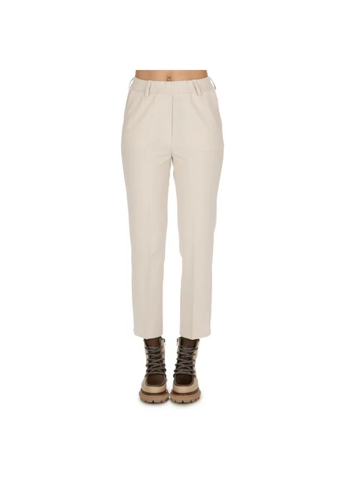 KARTIKA | PANTALONI JOGGING BIANCO PANNA Duty-free