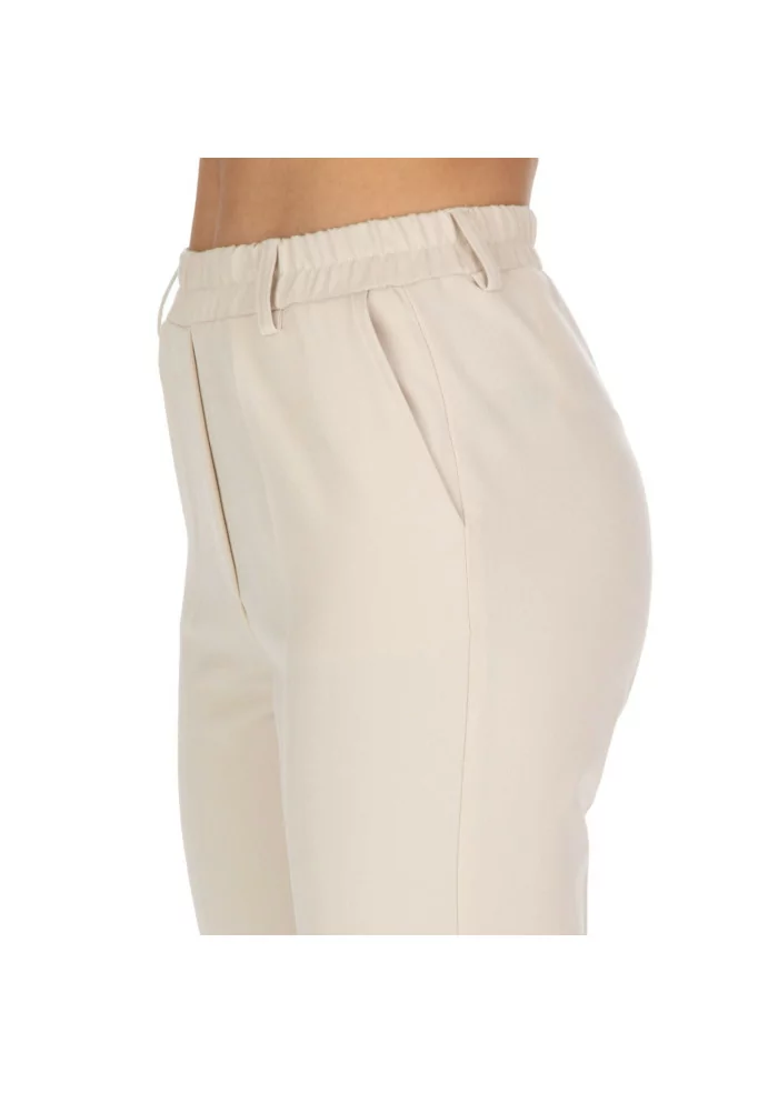 KARTIKA | PANTALONI JOGGING BIANCO PANNA Duty-free