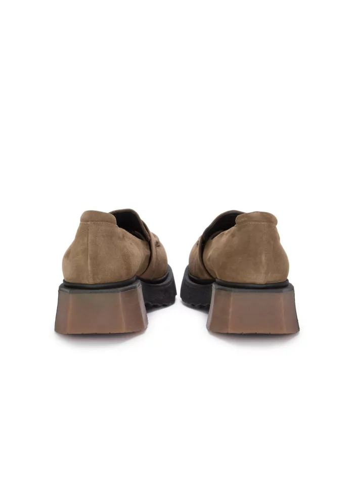 VICOLO 8 | MOCASSINI CHUNKY CAMOSCIO MARRONE 2025