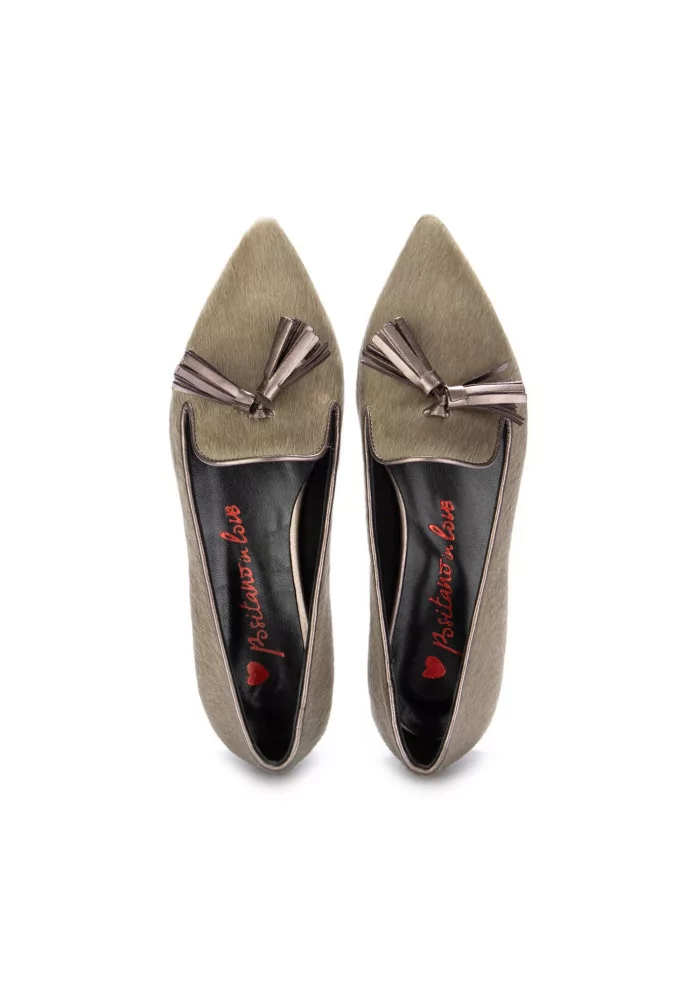 POSITANO IN LOVE | BALLERINE LUISA CAVALLINO TAUPE In Linea