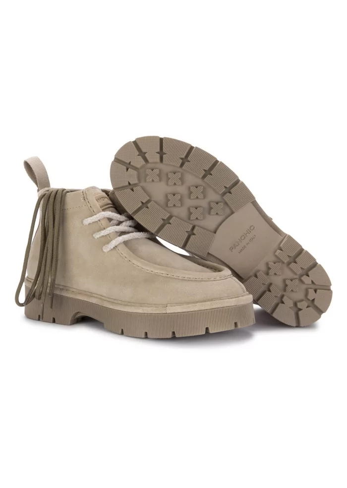 PANCHIC | STIVALETTI CAMOSCIO TAUPE Vendita