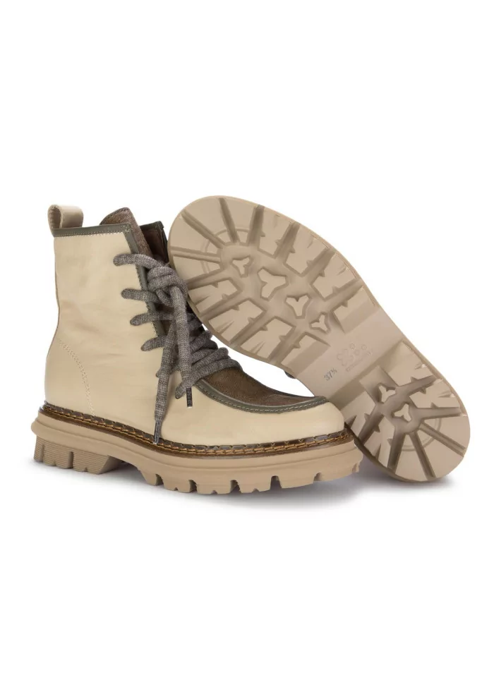 CATERINA C | TRONCHETTI PELLE CAVALLINO BEIGE Qualità Garantita