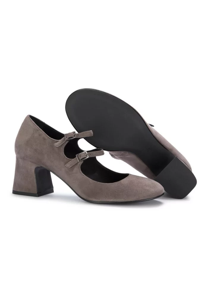MA+DE 94 | SCARPE TACCO CAMOSCIO GRIGIO Acquista Ora