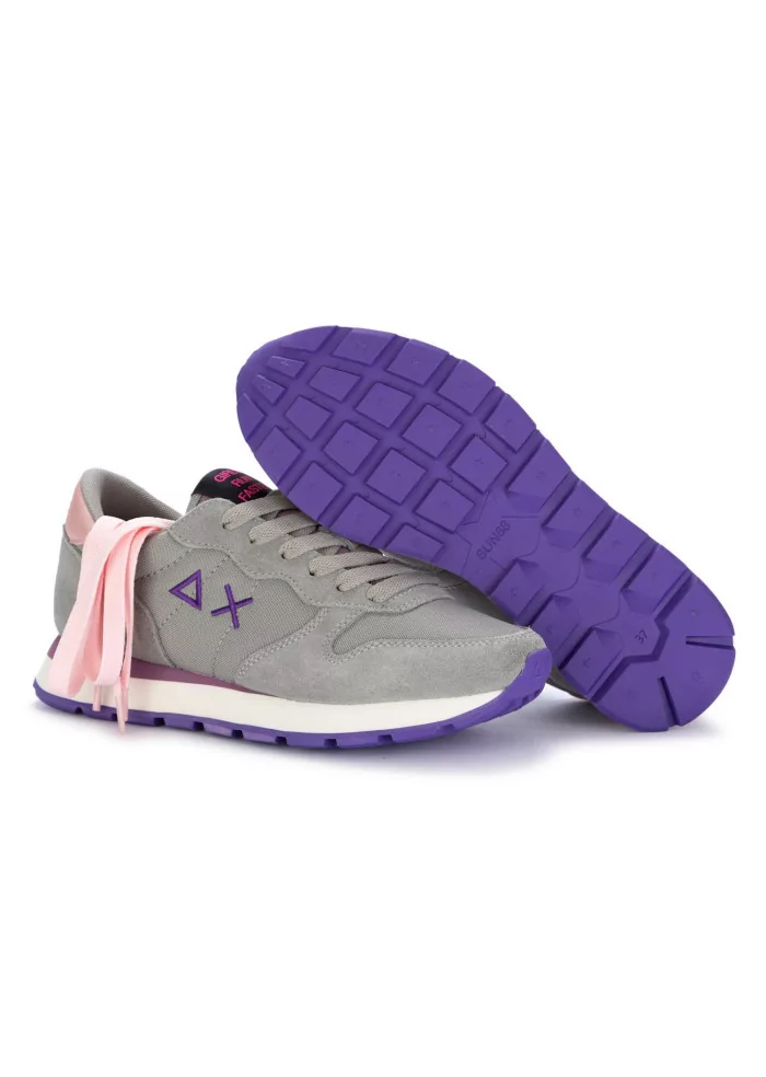 SUN68 | SNEAKERS ALLY SOLID NYLON GRIGIO Sottocosto