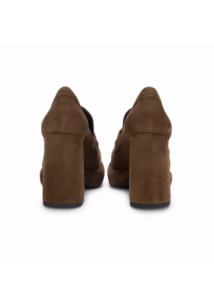 POESIE VENEZIANE | SCARPE TACCO CAMOSCIO MARRONE Convenienza