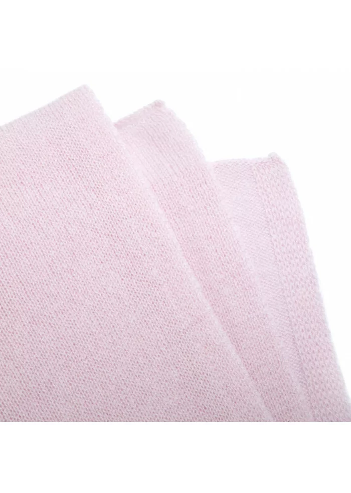 RIVIERA CASHMERE | SCIARPA RASATA CASHMERE ROSA Novità