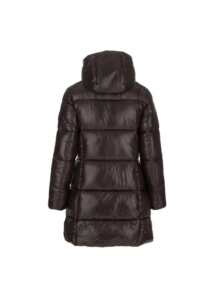 SAVE THE DUCK | PIUMINO LUCK17 INES MARRONE SCURO Presa