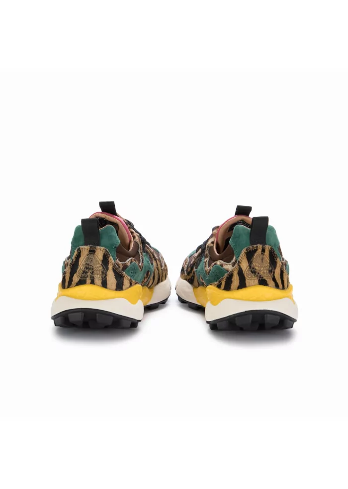 FLOWER MOUNTAIN | SNEAKERS YAMANO 3 PONY HAIR MARRONE MULTICOLORE Online