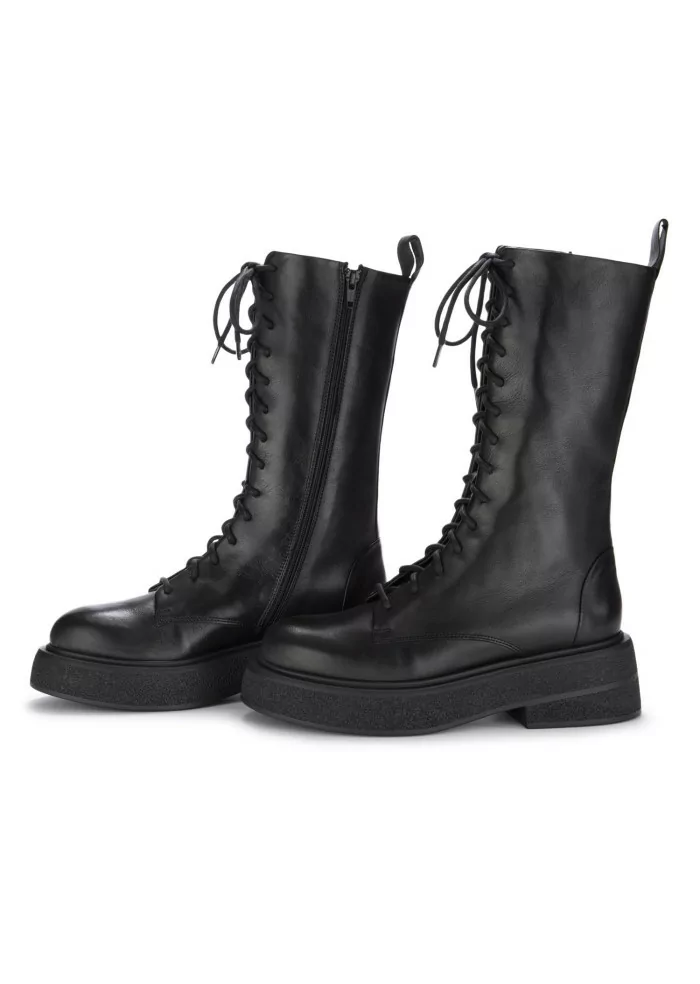 MANOVIA 52 | STIVALI ALLACCIATI BUEWAX NERO Outlet
