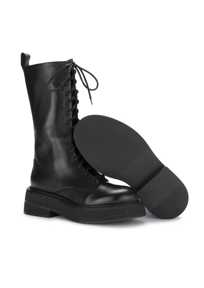 MANOVIA 52 | STIVALI ALLACCIATI BUEWAX NERO Outlet