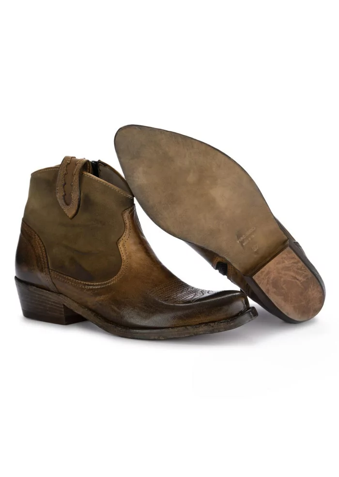 KEEP | STIVALETTI COWBOY CRUST MARRONE Vendite Flash