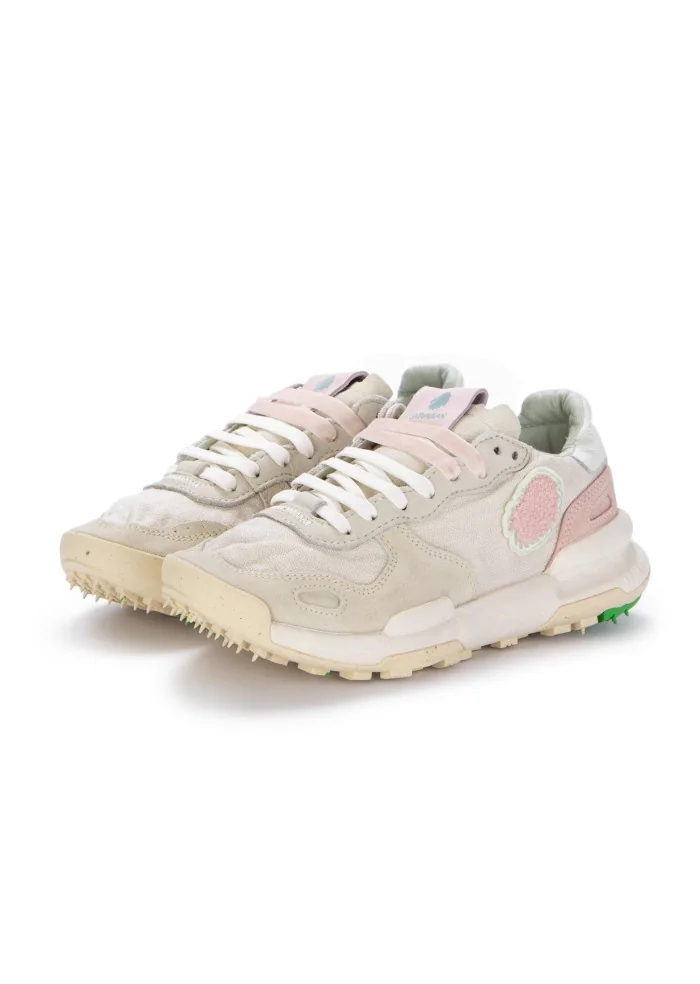 SATORISAN | SNEAKERS CHACRONA BIANCO ROSA Negozio online di fabbrica