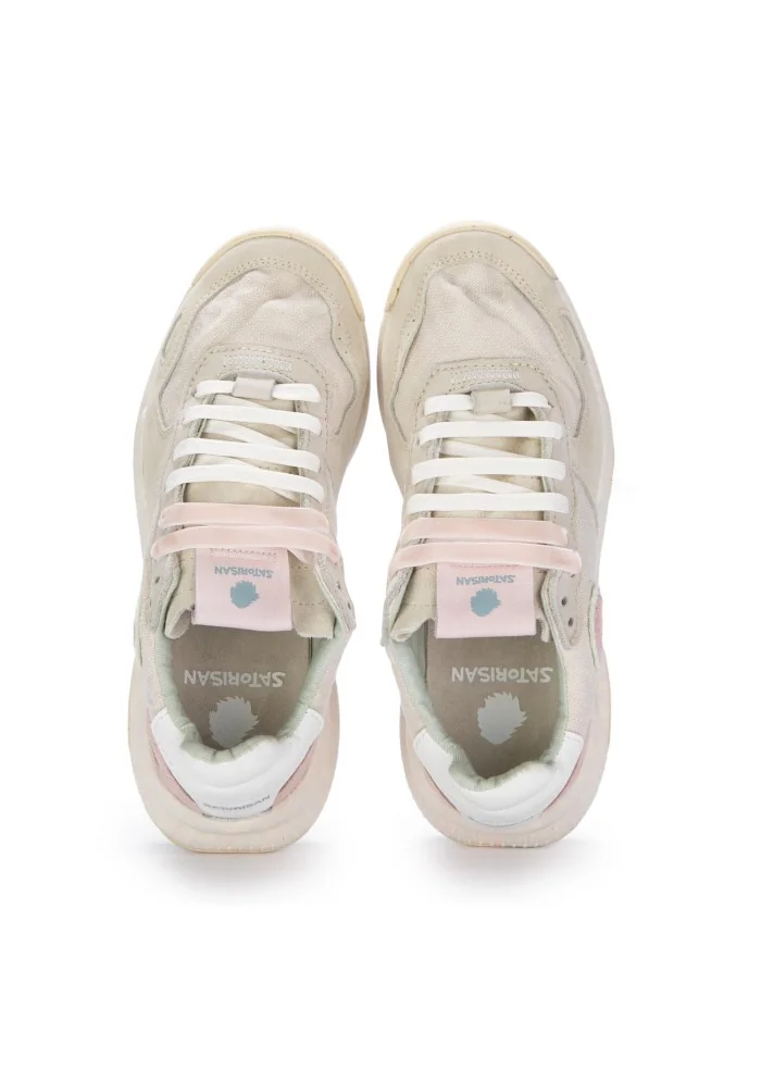 SATORISAN | SNEAKERS CHACRONA BIANCO ROSA Negozio online di fabbrica