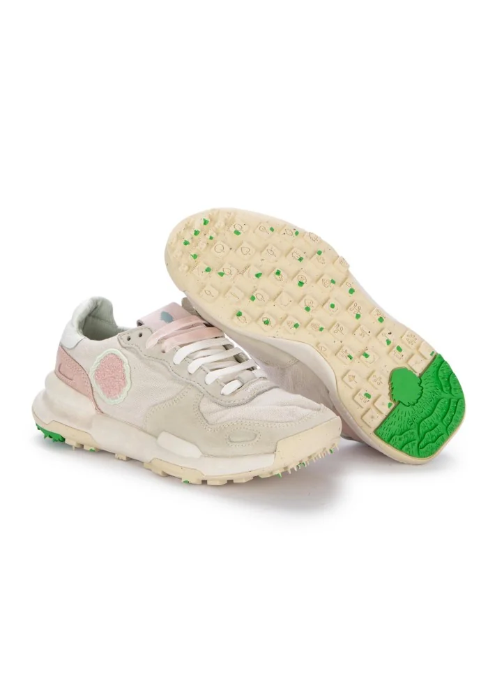 SATORISAN | SNEAKERS CHACRONA BIANCO ROSA Negozio online di fabbrica
