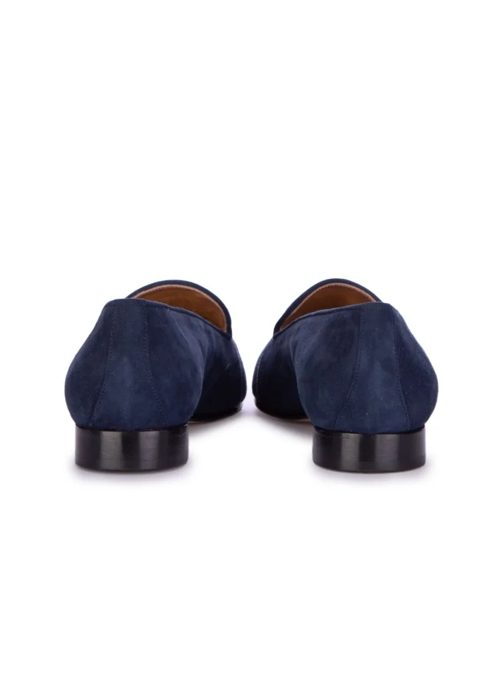 ROMA | BALLERINE TIFFANY CAMOSCIO BLU Grande vendita