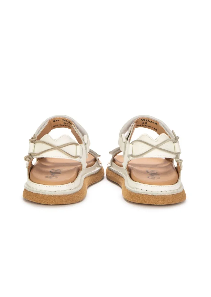 BNG REAL SHOES | SANDALI LO STILOSO BIANCO Shopping online