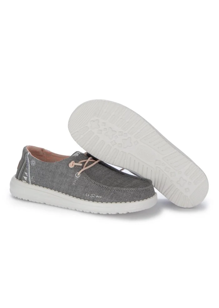 HEY DUDE | SCARPE BASSE WENDY BOHO GRIGIO Vendite stagionali