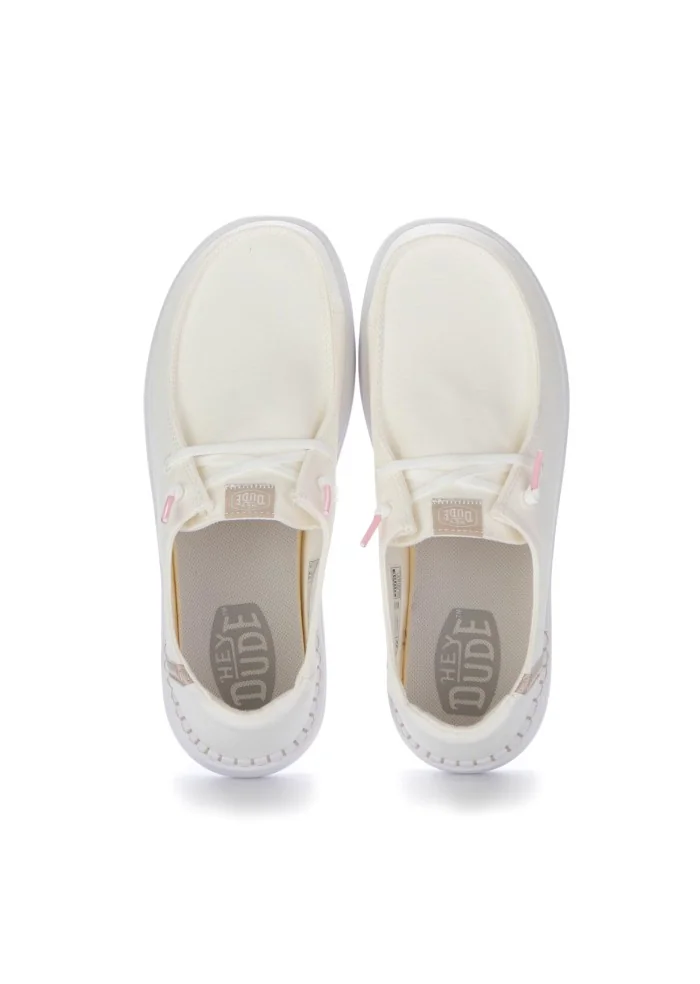 HEY DUDE | SCARPE BASSE WENDY RISE BIANCO Offerta per la Festa della Mamma