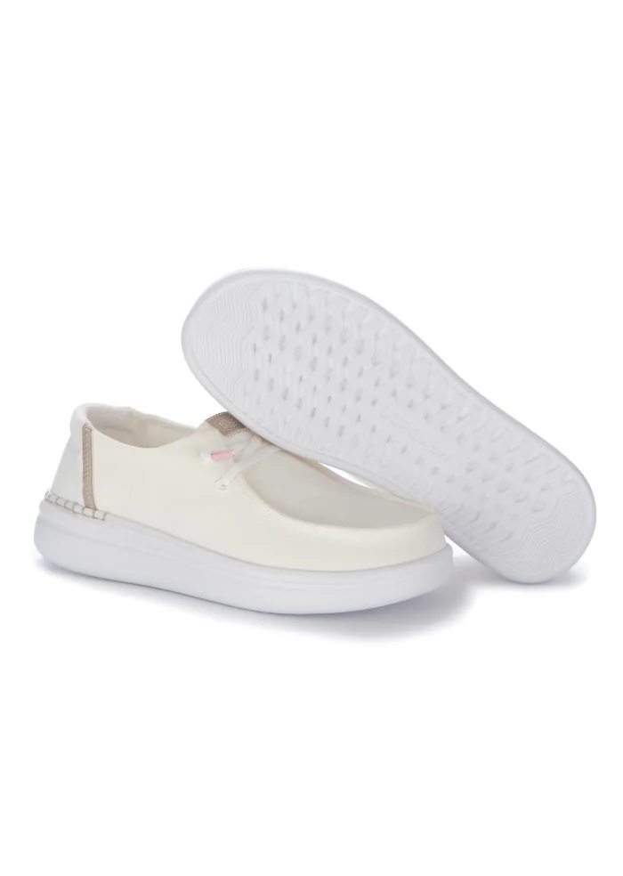 HEY DUDE | SCARPE BASSE WENDY RISE BIANCO Offerta per la Festa della Mamma
