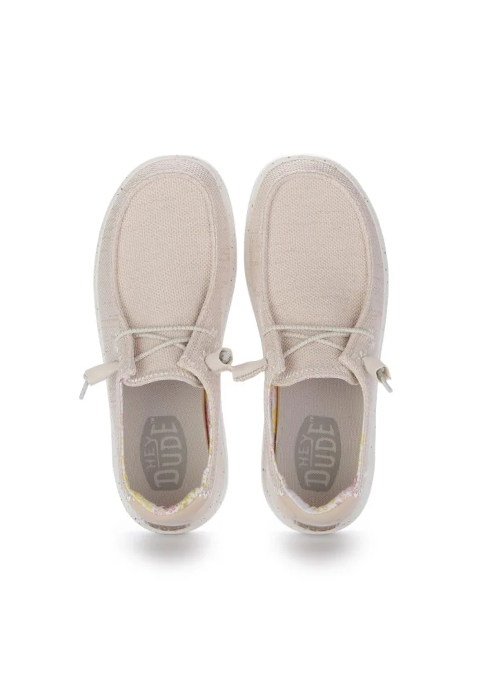 HEY DUDE | SCARPE BASSE WENDY RISE STRETCH ROSA CHIARO Offerta Giorno del Papà