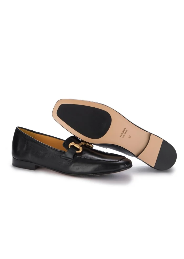 MARA BINI | MOCASSINI MAGDA SETA BLU NOTTE Offerta San Valentino