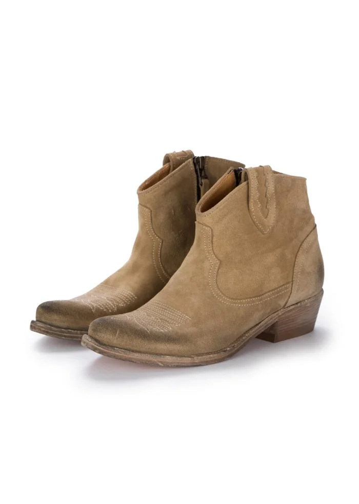 KEEP | STIVALETTI TEXANI CAMOSCIO DESERT BEIGE Online Outlet