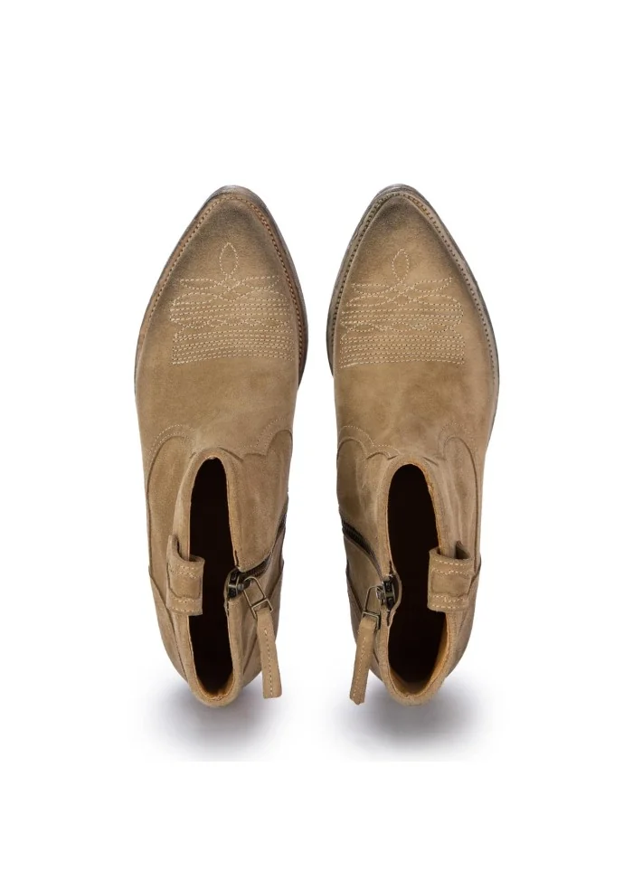 KEEP | STIVALETTI TEXANI CAMOSCIO DESERT BEIGE Online Outlet