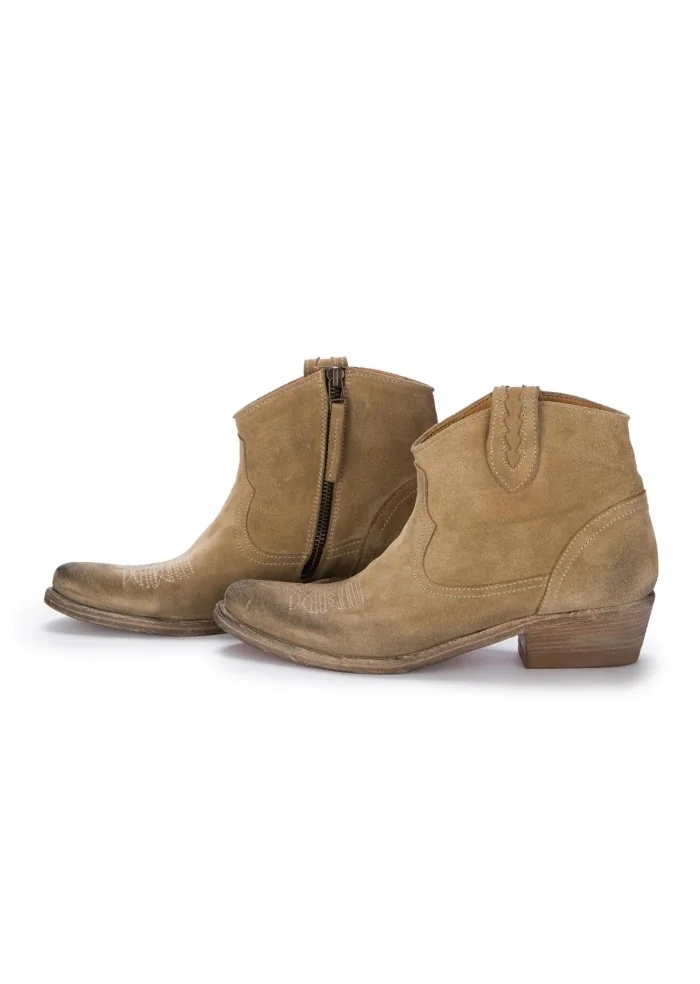 KEEP | STIVALETTI TEXANI CAMOSCIO DESERT BEIGE Online Outlet