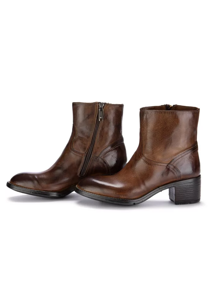 LEMARGO | STIVALETTI RANCH PELLE MARRONE Lightning offer