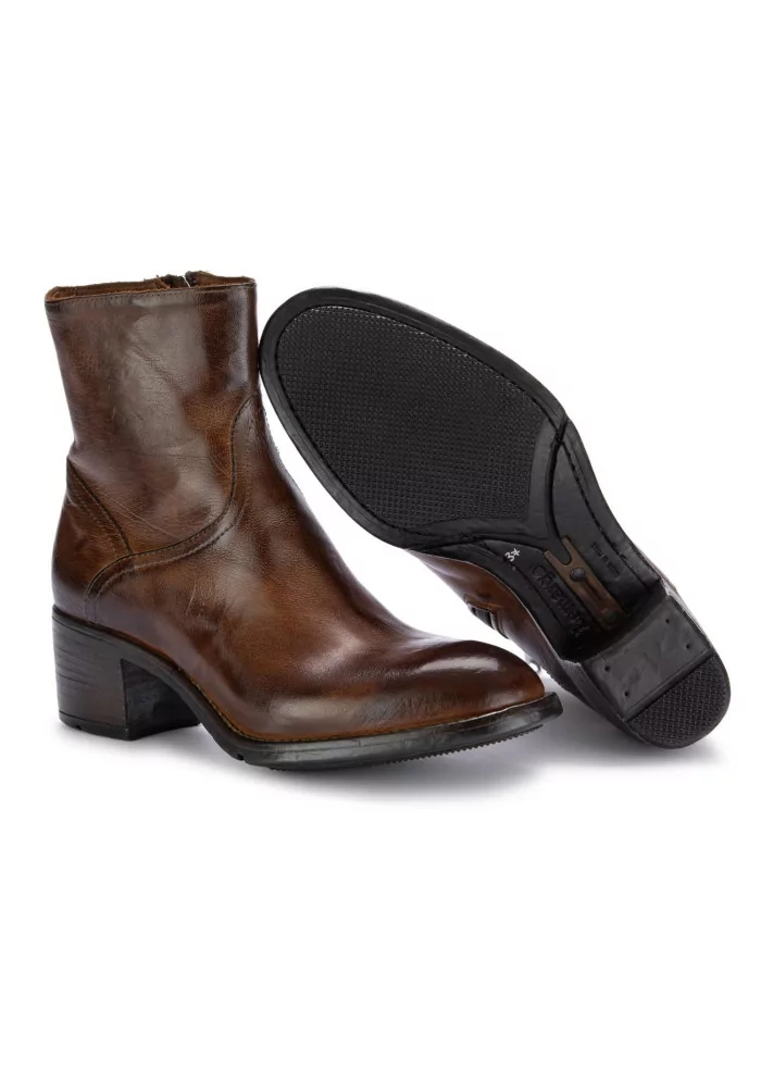 LEMARGO | STIVALETTI RANCH PELLE MARRONE Lightning offer
