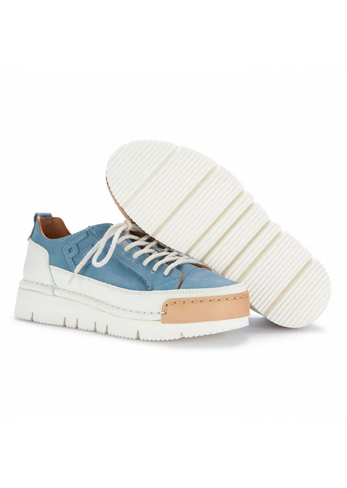 BNG REAL SHOES | SNEAKERS "LA NUVOLA" AZZURRO BIANCO Nuovi prodotti