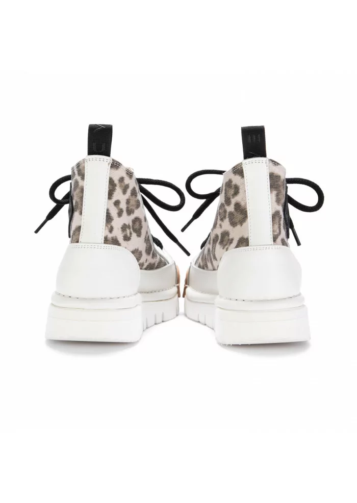 BNG REAL SHOES | SNEKAERS ALTE "LA LEO BLACK" BIANCO MACULATO Bestseller