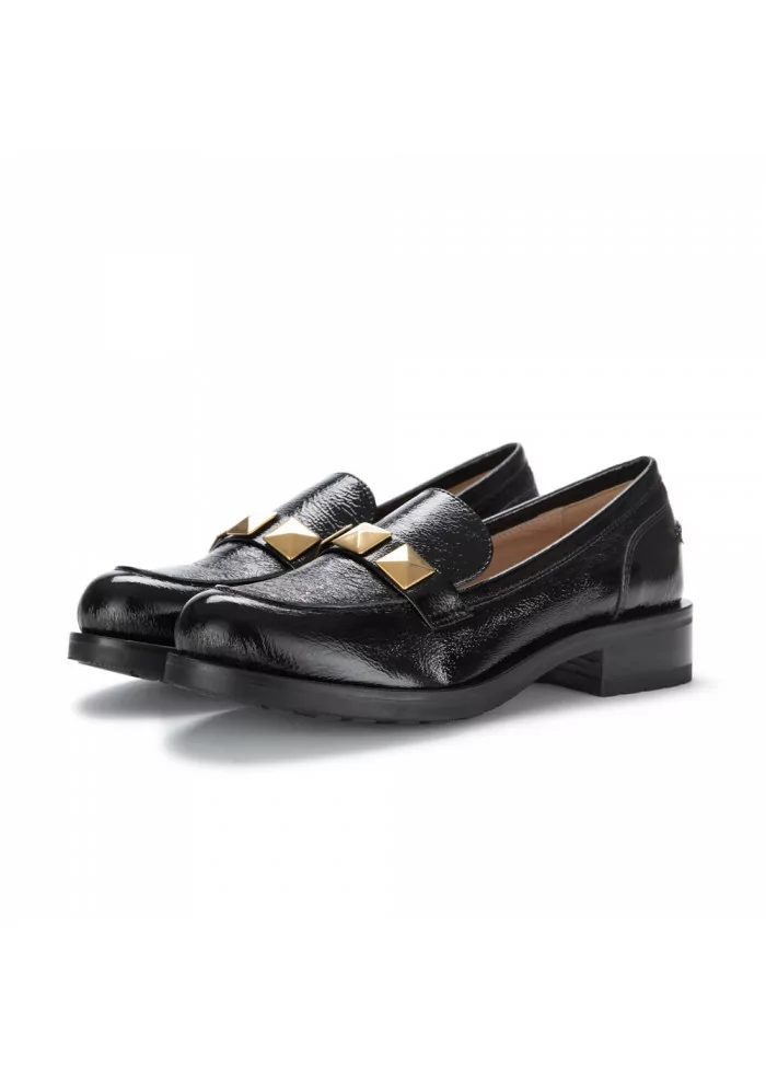 IL BORGO FIRENZE | SCARPE BASSE VERNICE FINISH NERO Offerte speciali