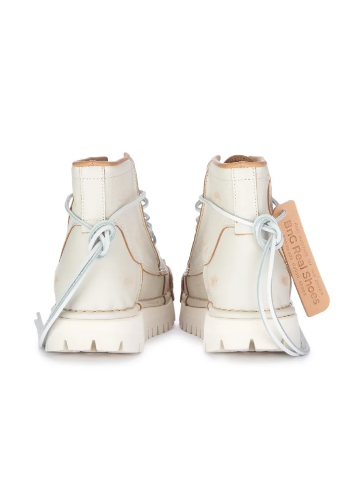 BNG REAL SHOES | SNEAKERS BIKER LA YANKEE CAFFELATTE BIANCO Ultimi due giorni