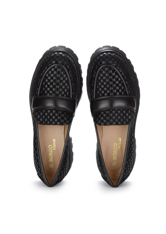 IL BORGO FIRENZE | MOCASSINI DAMA NERO Fino al 55% di sconto