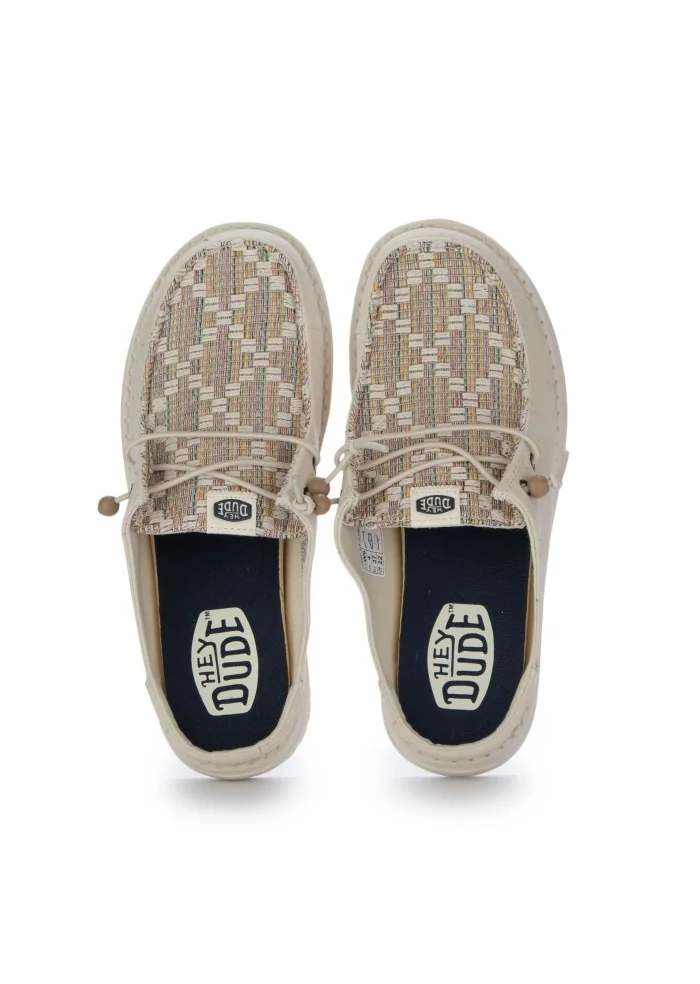 HEY DUDE | SCARPE WENDY SLIP CLASSIC BEIGE MULTICOLOR Duty-free