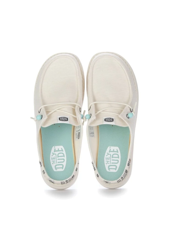 HEY DUDE | SCARPE WENDY SLIP CLASSIC BIANCO 2025