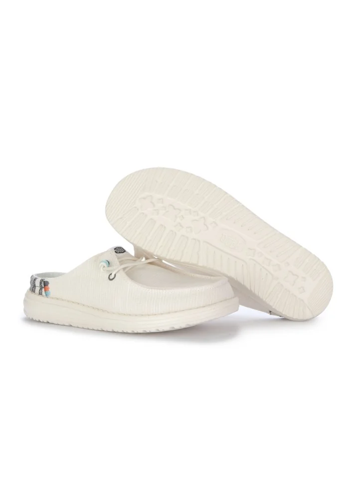 HEY DUDE | SCARPE WENDY SLIP CLASSIC BIANCO 2025