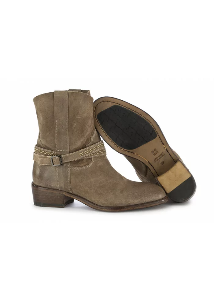 MOMA | STIVALI DONNA TACCO 4CM SCAMOSCIATO GRIGIO In Linea