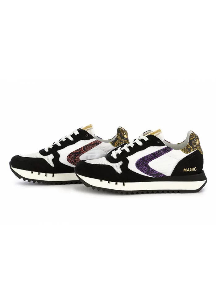 VALSPORT 1920 | SNEAKERS "MAGIC" NERO ANIMALIER Qualità