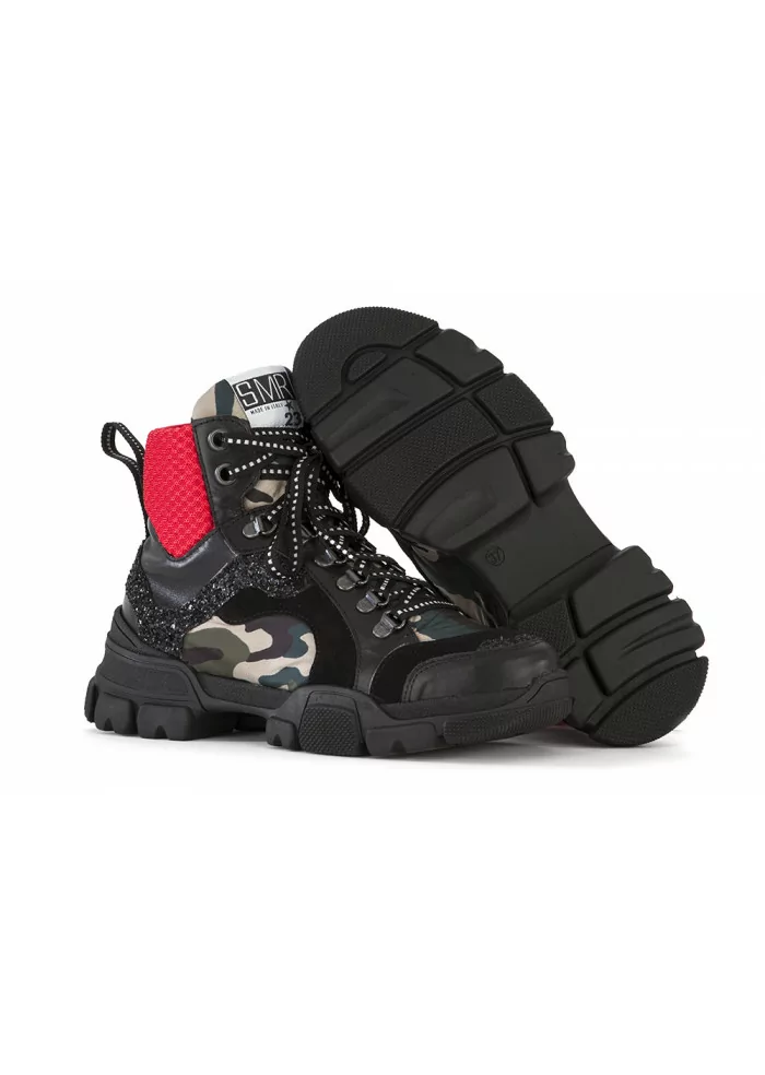 SCARPE DONNA SNEAKERS MAXI SUOLA GOMMA NERO SEMERDJIAN Qualità Garantita