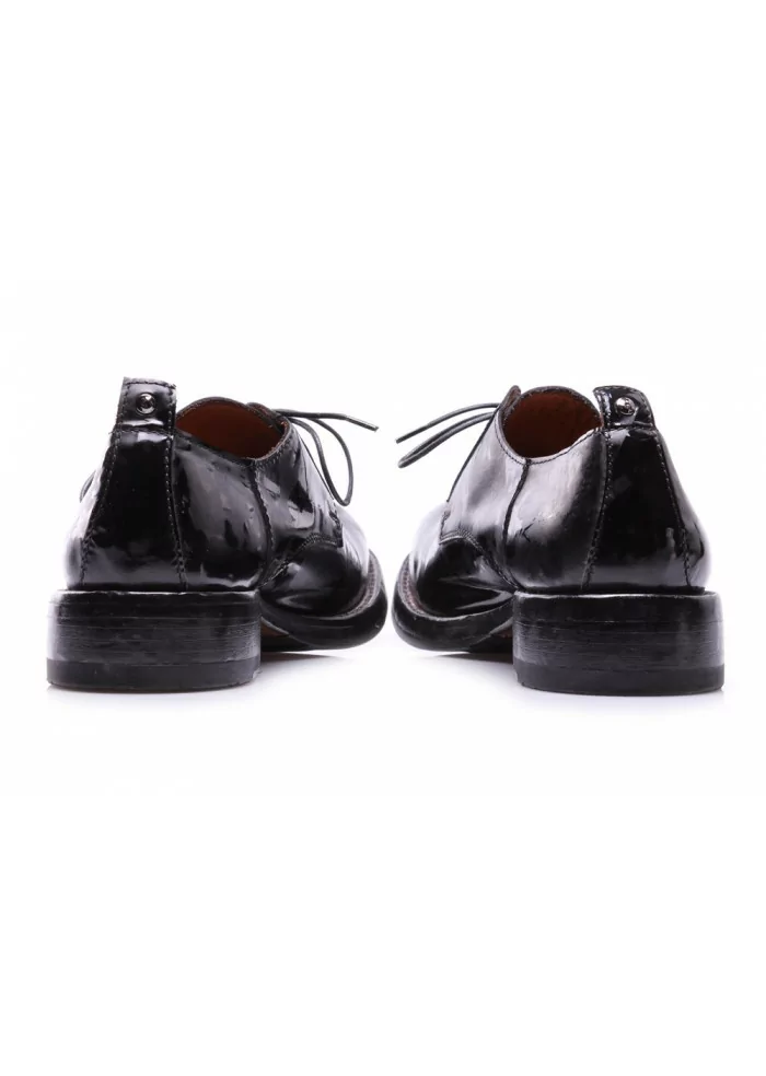MOMA | SCARPE ALLACCIATE PLUS IN PELLE NERO Presa