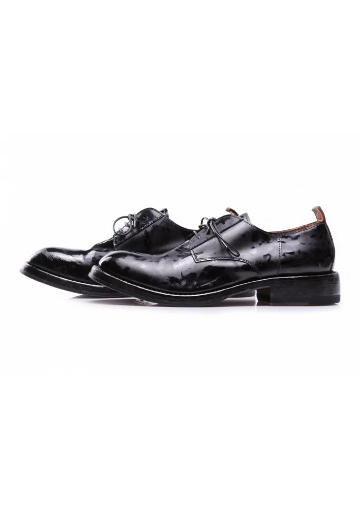 MOMA | SCARPE ALLACCIATE PLUS IN PELLE NERO Presa