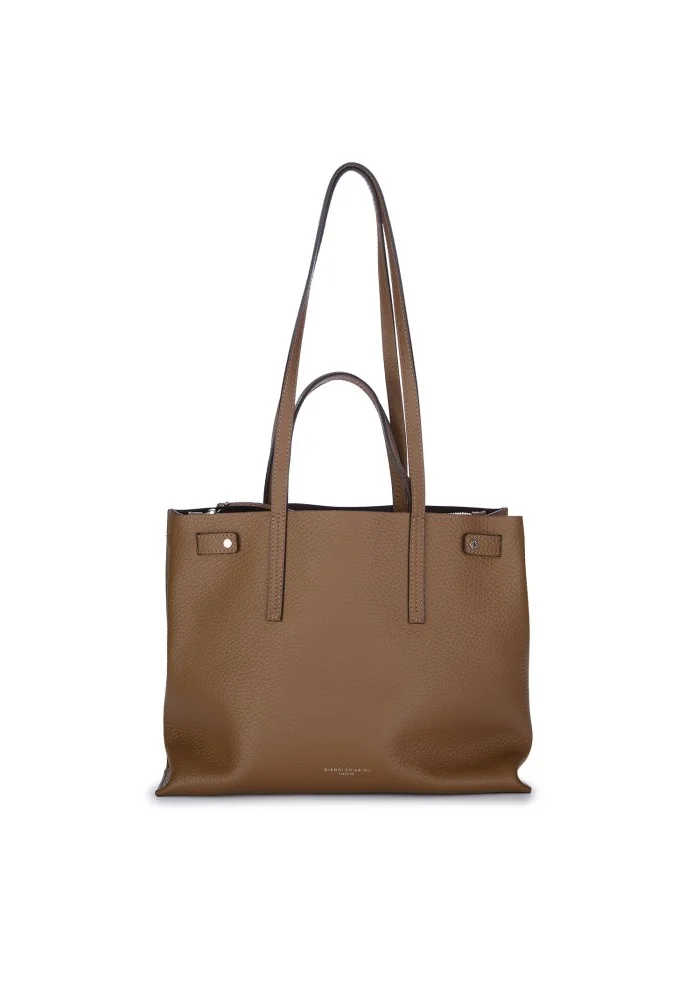 GIANNI CHIARINI | BORSA A MANO ALTEA MARRONE Vendita Calda