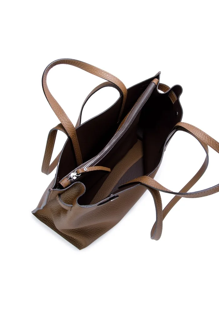 GIANNI CHIARINI | BORSA A MANO ALTEA MARRONE Vendita Calda