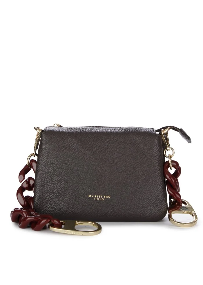 MY BEST BAG | BORSA A SPALLA REFLEX SMALL MARRONE Vendite Flash