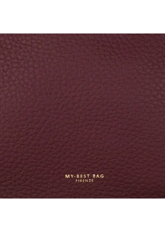 MY BEST BAG | BORSA A TRACOLLA JORDAN SMALL BORDEAUX Spedizione gratuita