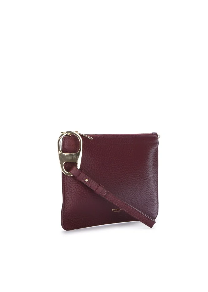MY BEST BAG | BORSA A TRACOLLA JORDAN SMALL BORDEAUX Spedizione gratuita