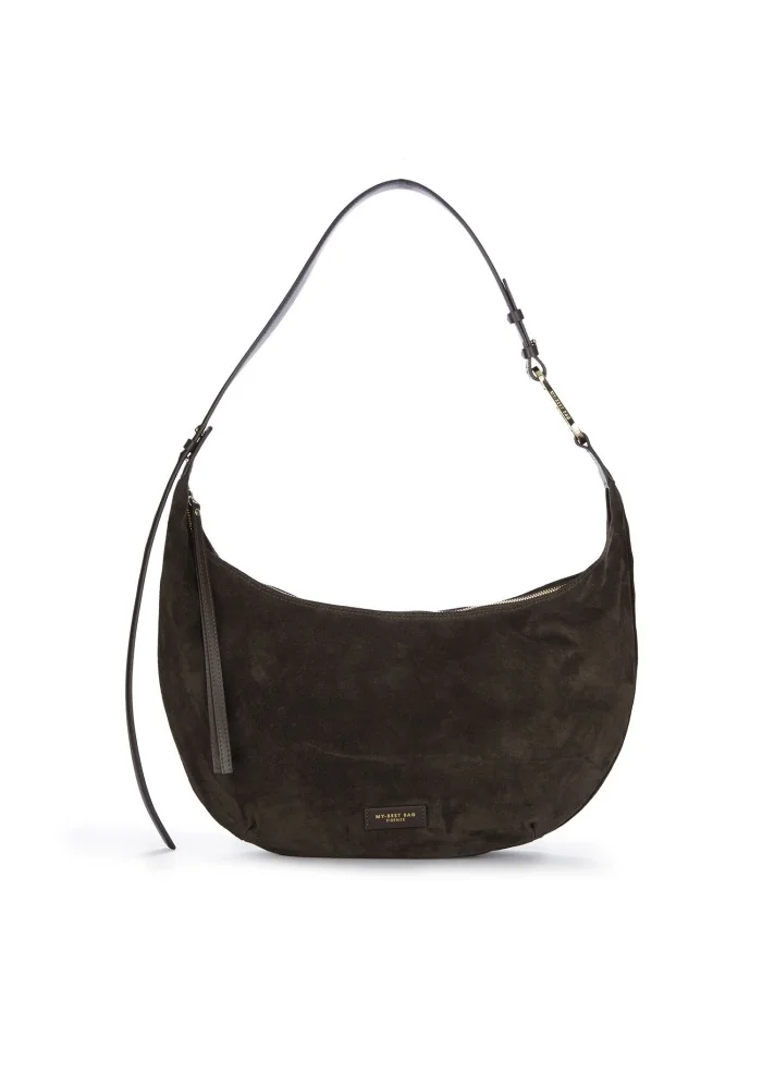 MY BEST BAG | BORSA A SPALLA MOON MARRONE Prezzo di fabbrica