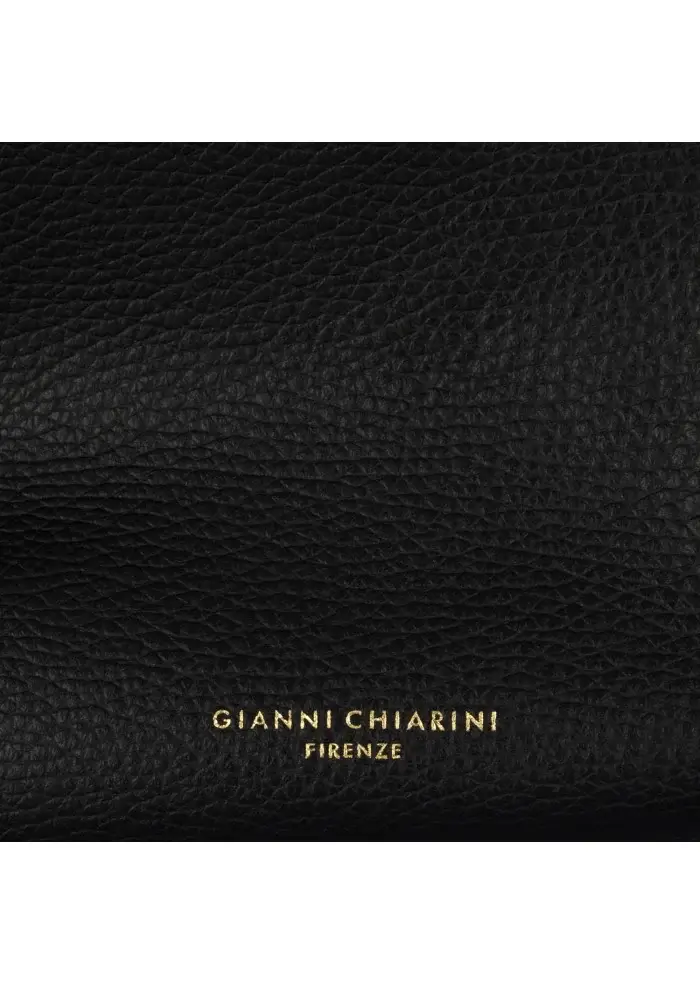 GIANNI CHIARINI | BORSA A SPALLA ORIANA NERO Grande vendita